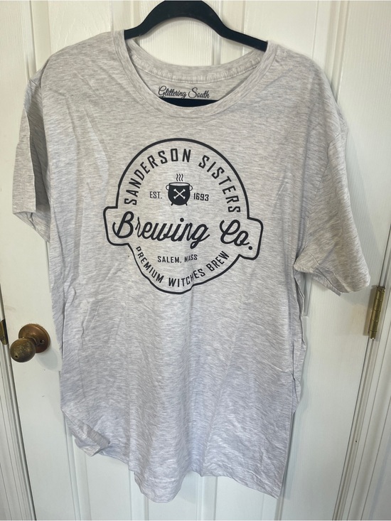 Glittering South Tops - Hocus Pocus Sanderson Sister Brewing Co. size XLarge -screen print New